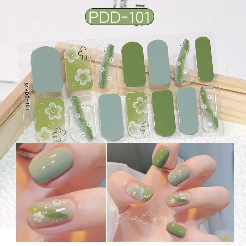 UV Gel Wraps Custom Colour